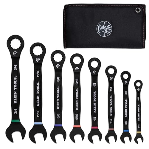 KLEIN TOOLS 8-Piece Ratcheting Set