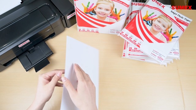 Sumex High Glossy Waterproof Inkjet Photo Paper A4x100