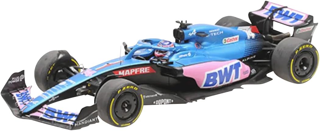Minichamps 1:18th BWT Alpine F1 Team #14 Fernando Alonso 2022 Australian GP