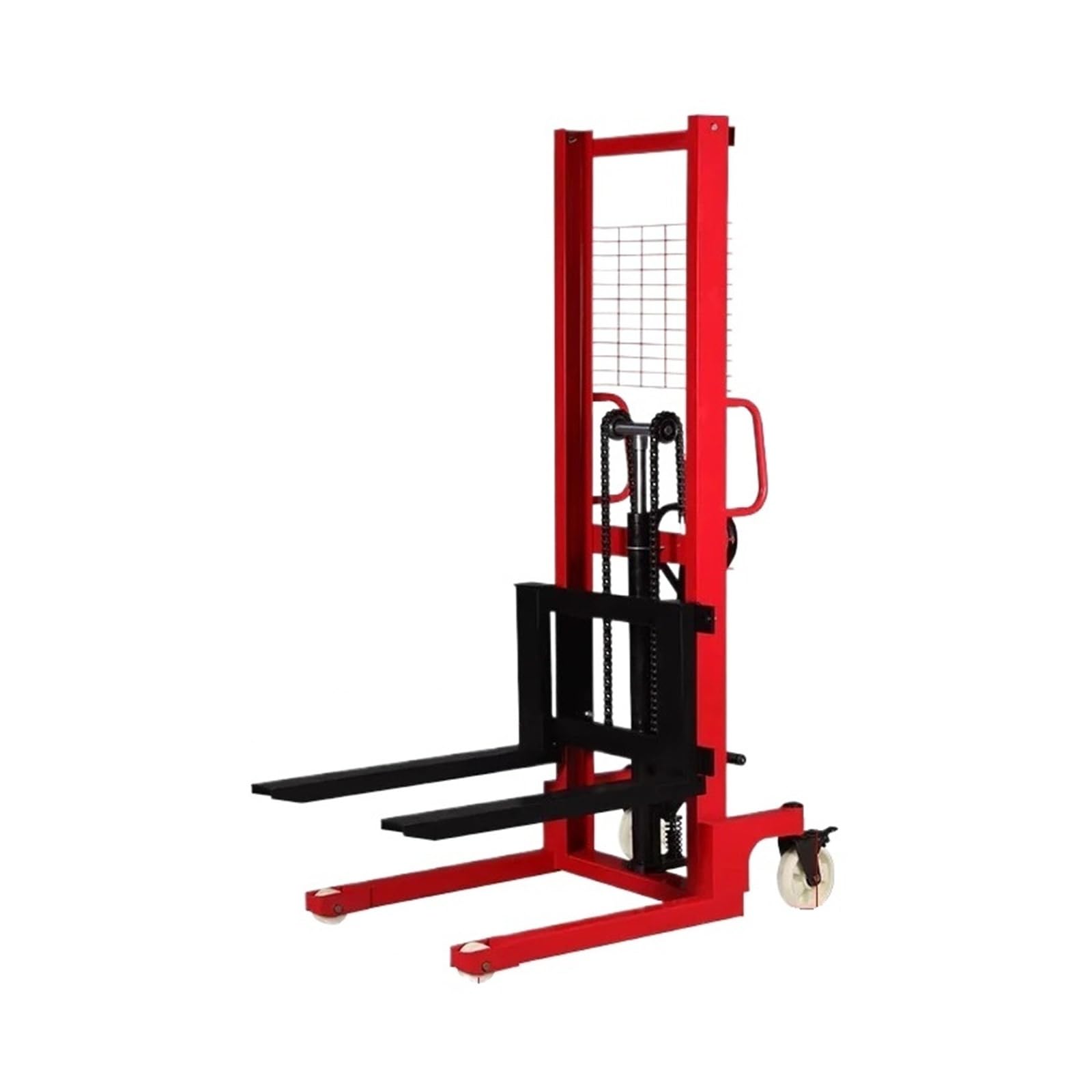Carrello Elevatore Elettrico Manuale Idraulico Spinta Manuale Carrello Elevatore Di Sollevamento Mobile Movimentazione Logistica Di Magazzino(1.0T-1.6M Manual)