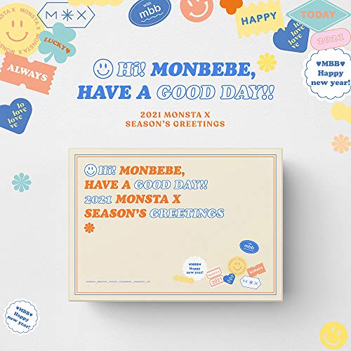 Monsta X 2021 Season's Greetings Starship photocard merch collector