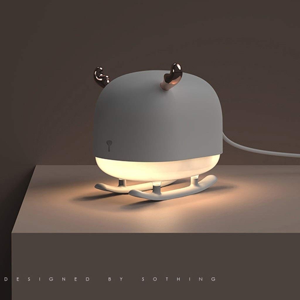 Creative Sleigh Deer Nawilżacz Dormitorium Dormitorium Klimatyzacja Desktop Opryskiwacz USB z lekkim oczyszczającym powietrzem