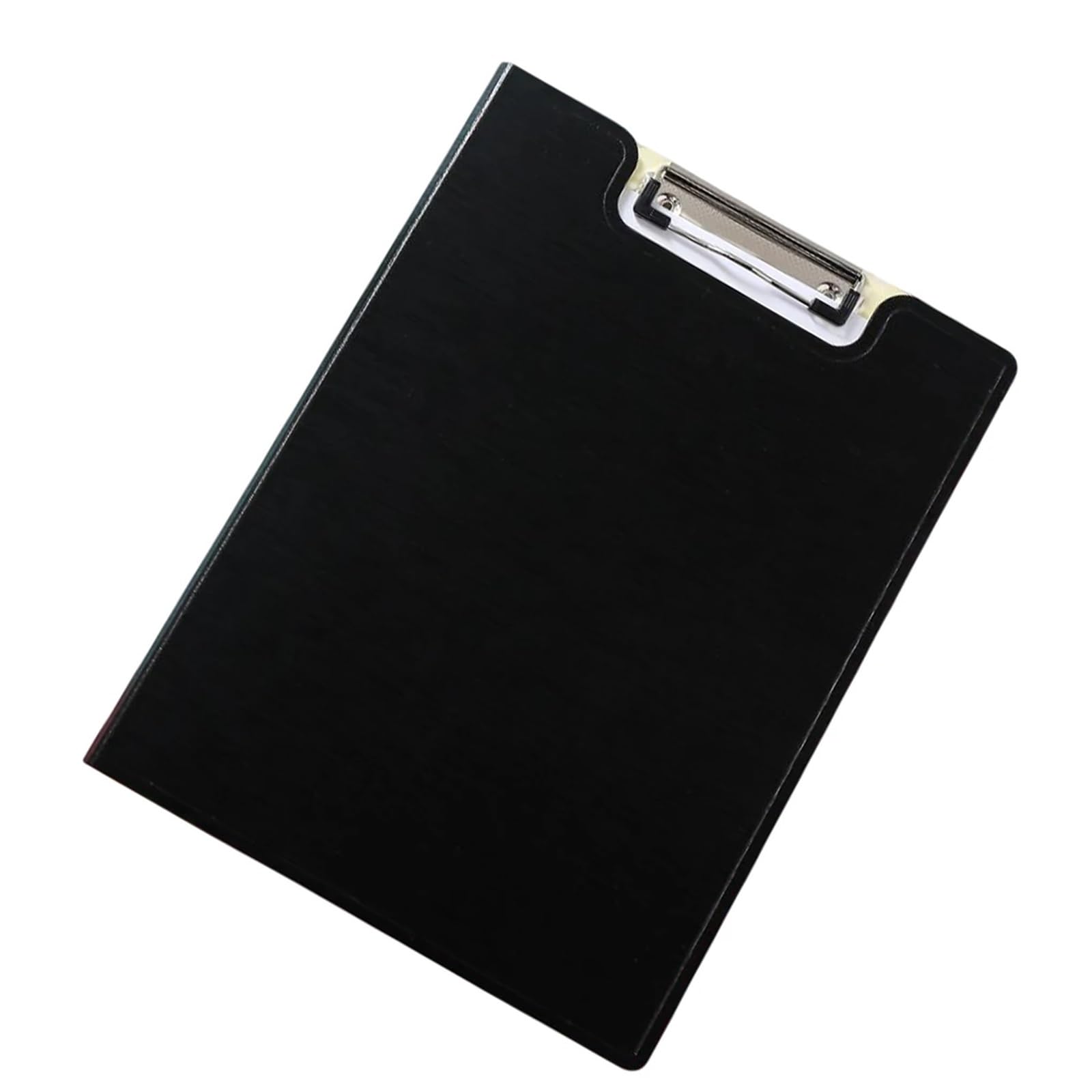 4 Stück Zwischenablage for Konferenzräume, A4-Datei-Zwischenablage, Clip-Board-Organizer, Schreibblock Fürs Büro(Black)