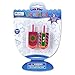 The Dreidel Company 2 Multi Colored Extra Large Hand Painted and Wooden, The Hanukkah Game