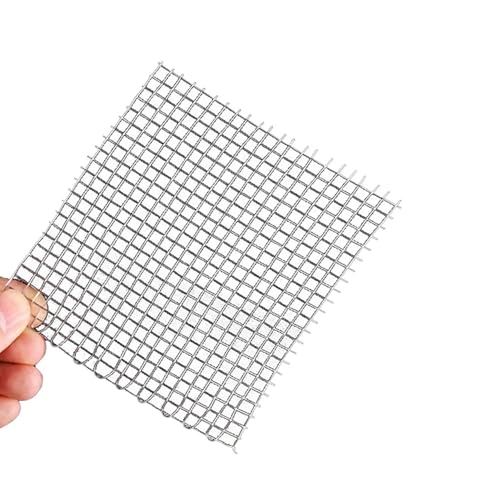 WUDOLI 304ステンレス鋼織りメッシュ多用途フィルタースクリーンネットメタルフロント修理固定金網スクリーンシート バリア(5Mesh 4.5mm)