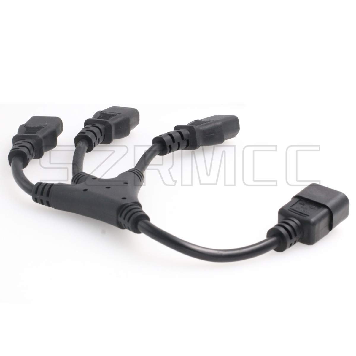 SZRCC UPS PDU Server IEC320 EU Schuko Plug to C19 16A 250V AC Cable de