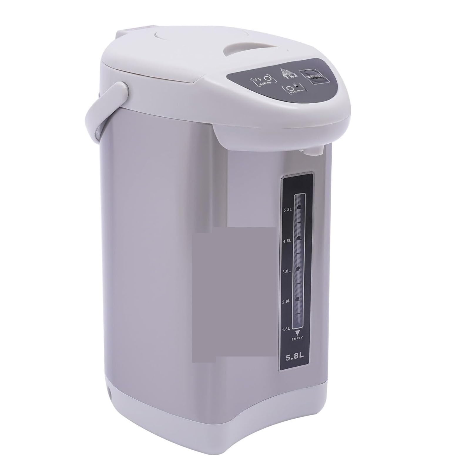 Eretyret One Color 750W Hot And Cold Water Dispenser Stainless Steel Desktop Boiler With Thermostat - Grey Quiet Operation