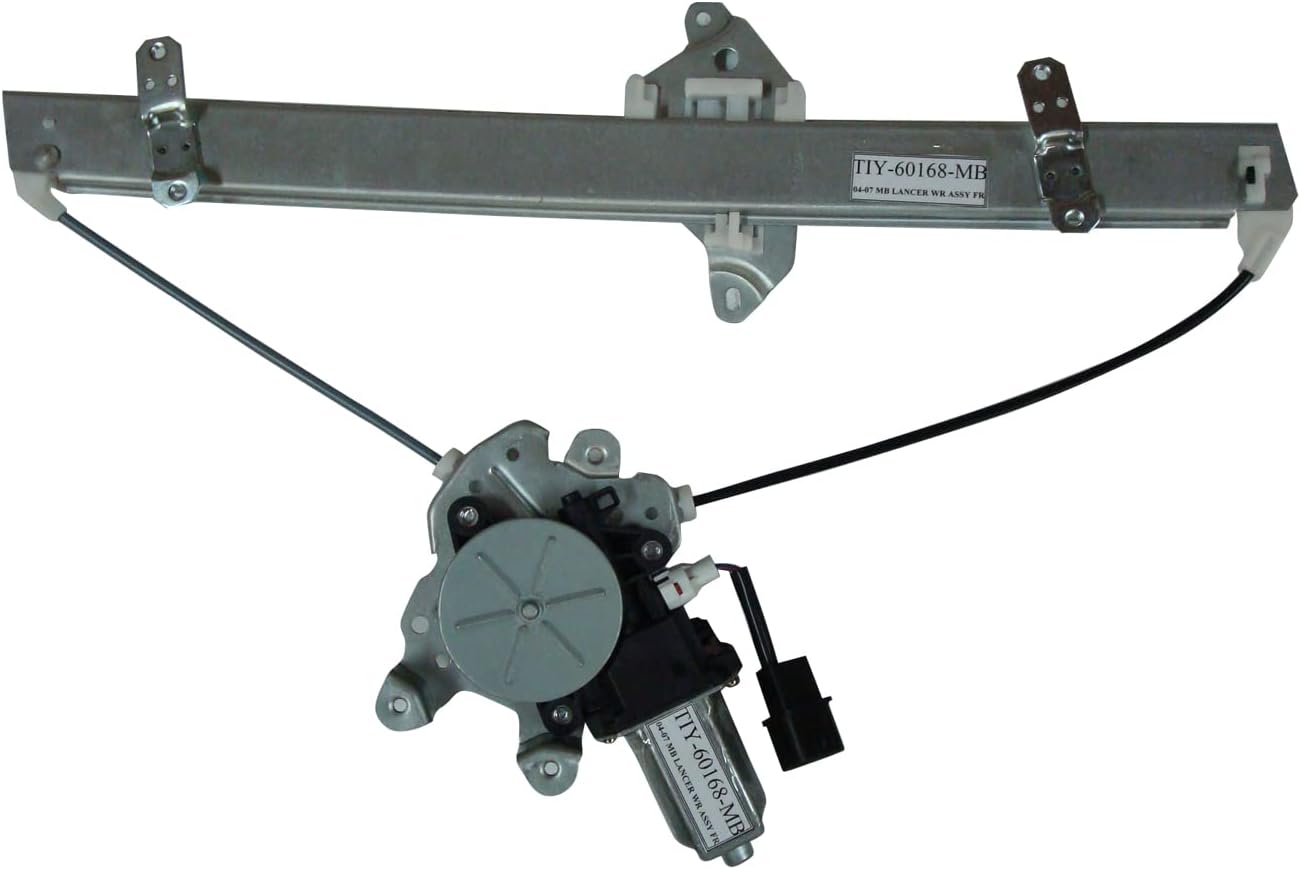 TYC 660155 Mitsubishi Lancer Power Replacement Front Passenger Side Window Regulator