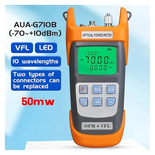 OPM AUA-G710B compteur puissance optique multimode monomode 50mW VFL