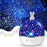 kufire プラネタリウム 家庭用 【22種類投影 & Bluetoothスピーカー】 誕生日プレゼント 女性 人気 クリスマス ドリームスイッチ 出産祝い 光るおもちゃ【多色変換 リモコン付きの充電式】ナイトライト ルームライト オルゴール【明るさ調整 & オフタイマー & 音量調整】間接照明 睡眠グッズ かんせつ照明 おしゃれ 授乳ライト、結婚祝い/新築祝い/出産祝い 誕生日贈り物
