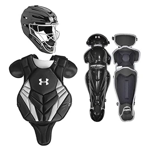 Under Armour Baseball UA Victory Series 4 / Catching Kit/Junior/Ages 9-12 Black UACKCC4-JRVSBK