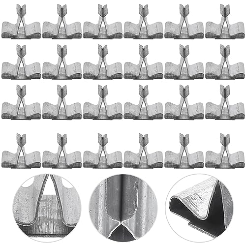 100 pcs Mechas con base metálica para velas miniatura 2