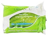Organyc - Trapos mojados de la higiene íntima orgánica del algodón - 20Unidades