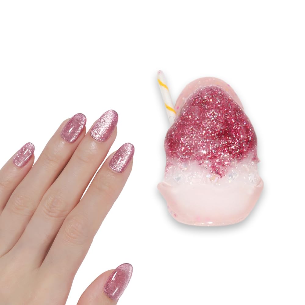 Amazon | 夏ネイルは絶対コレ！かき氷マグネット 85ミクロンでギラギラ