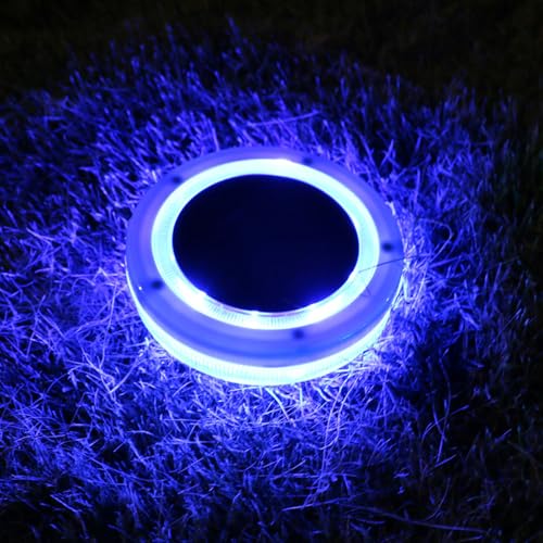 Luces solares para piscina flotantes iluminación LED nocturna IP68 para piscinas sobre suelo 4