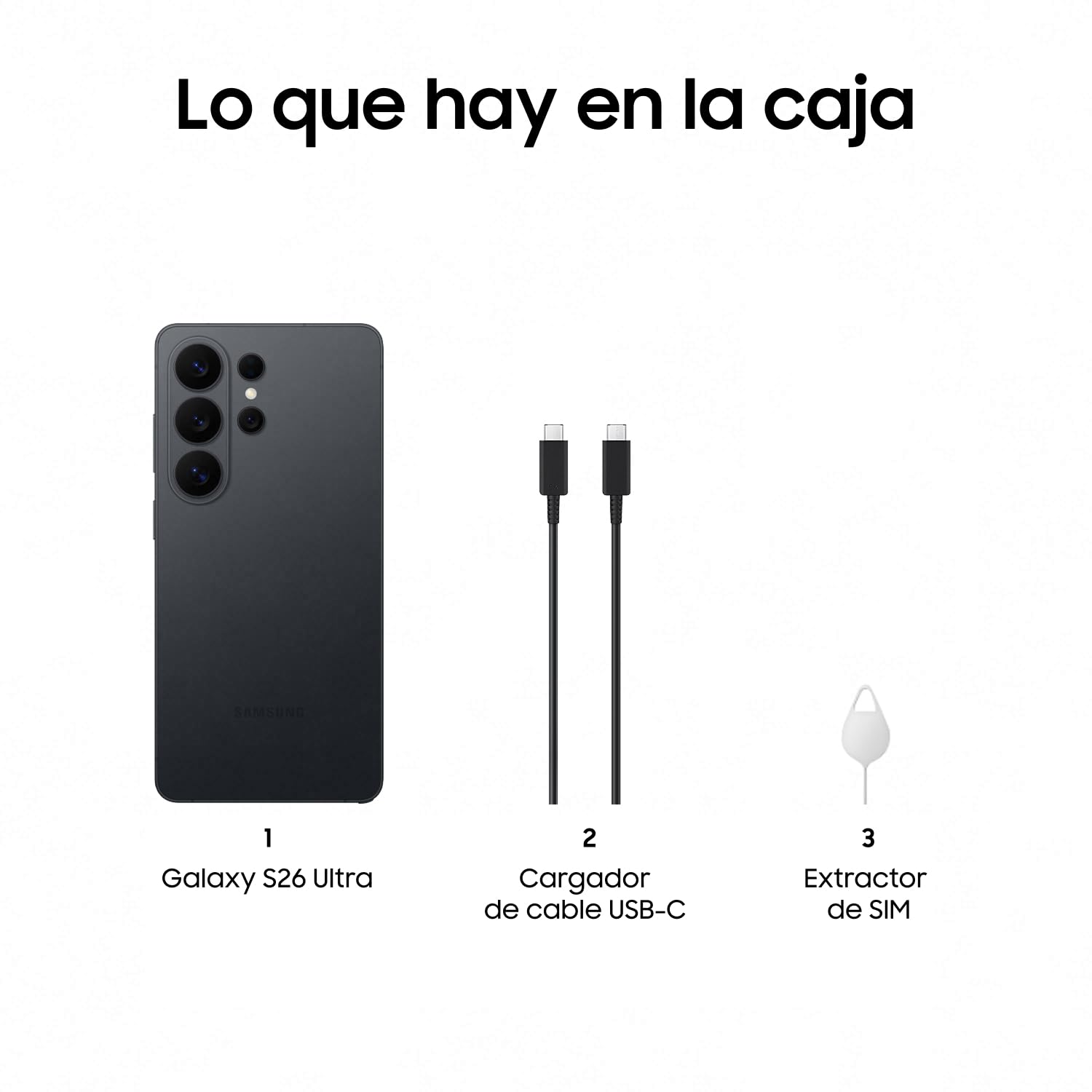 Samsung Galaxy S26 Ultra Negro 512GB