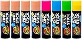 Sun Zapper Zinc Stick Mineral Sunscreen (Light Skin Tone, Pink, Blue, Green, Yellow) SPF 50+ Water Resistant for Face & Body, Adults, Kids, 8-Pack Broad Spectrum Sun Block, Made in Australia