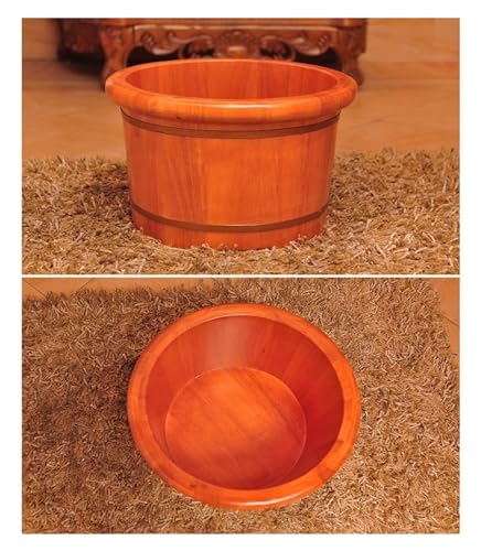 Solid-Wood-Foot-Tub-Foot-Baths-Wood-Foot-Tub-Wooden-Foot-Basin-Wooden-Foot-BasinOak-Foot-Bath-BarrePedicure-Bowl-Spa-Massage-Home-Oak-Foot-Tub