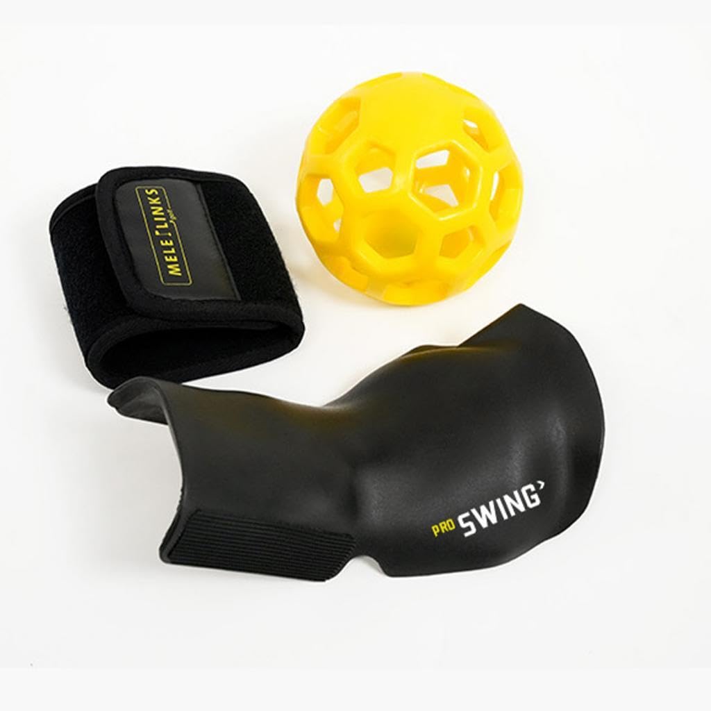 La muñequera de Golf Proporciona el Soporte Necesario para la alineación del Swing con el Brazo para Principiantes y se Ajusta al tamaño de la muñeca para una Mejor
