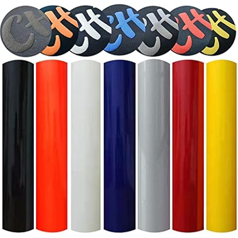 3D Puff Heat Transfer Vinyl Sheets 12"x 10" Foaming HTV Press Film Puffy Vinyl Iron on Vinyl for DIY T-Shirt Clothes Bag Pillow Textile Fabric (Assorted Color) Cover