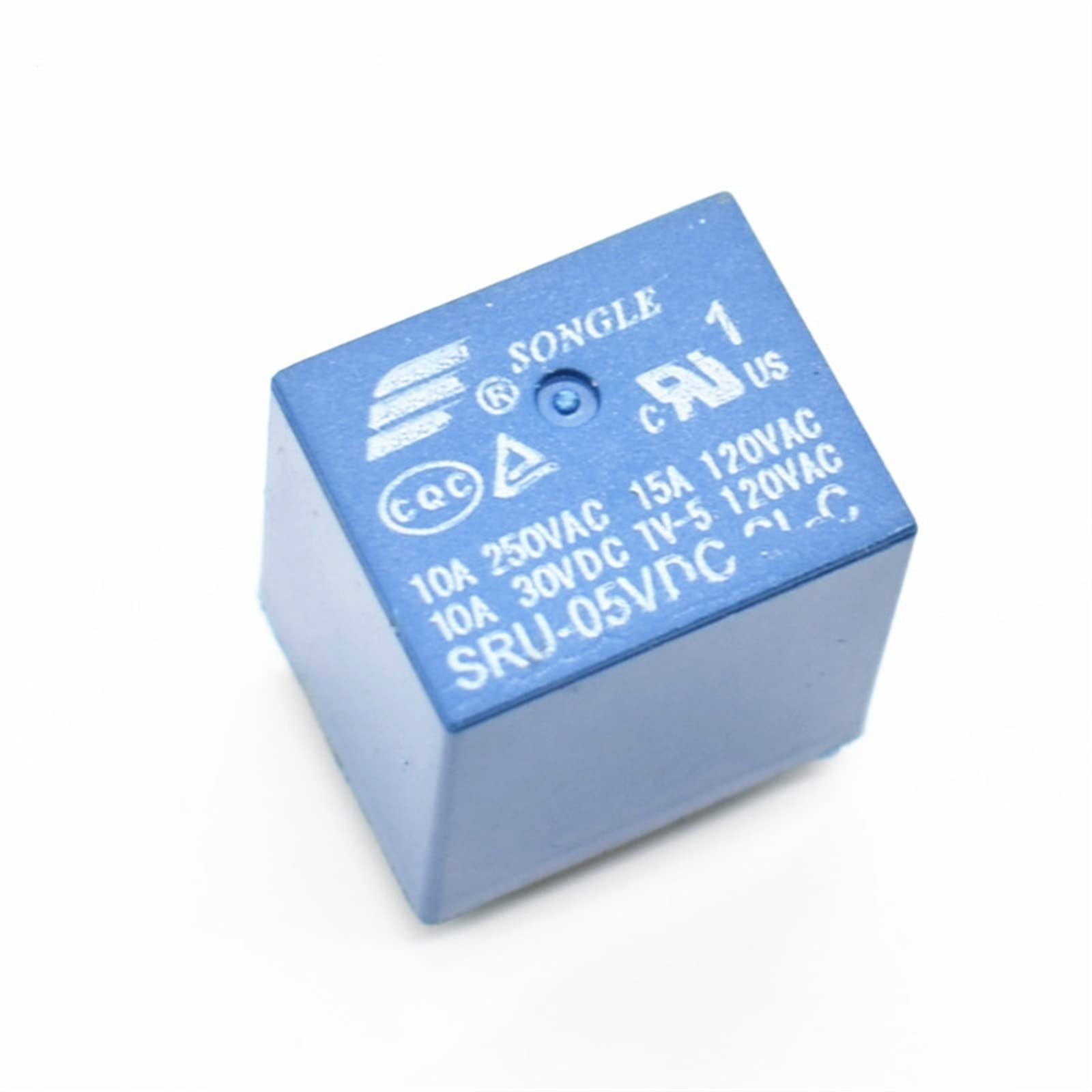 AQHYEBNSR 1pcs Power Relays SRU-05VDC-SL-C 10A 250VAC 30VDC 5PIN Relay