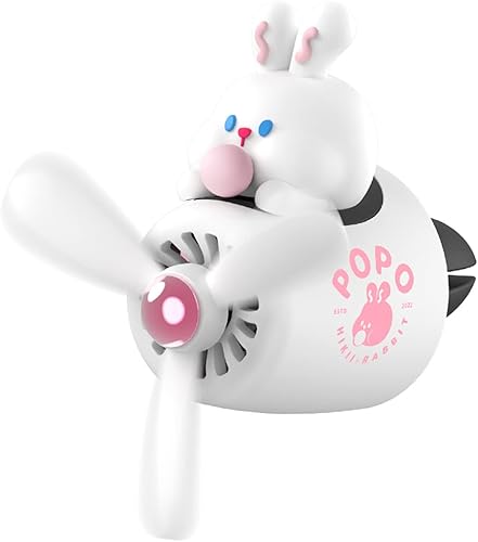 Ambientadores de coche de dibujos animados lindo estilo piloto automotriz salida de aire ventilador creativo decoración de perfume sólido para coche