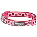 Blueberry Pet 9 Patterns Ladybug Designer Basic Dog Collar, Large, Neck 18"-26", Adjustable Collars for Dogs