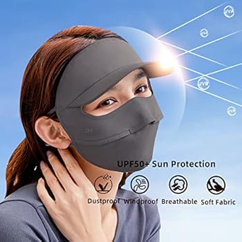 Blush Breathable Face Mask Anti-UV UPF 50+ Sunscreen Face Covering