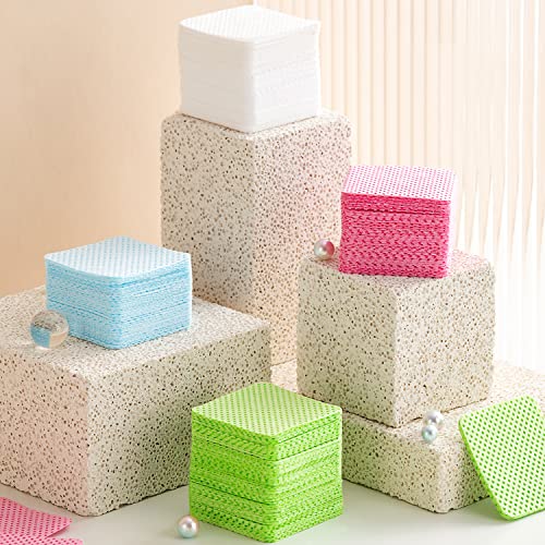 Bluerise 500Pcs Colourful Nail Pliosh Remover Lint Free Nail Wipes Soft Gel Nail Polish Remover Pads Absorbable Eyelash Extension Glue Cleaning Wipes #TOP4