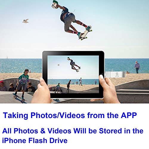 Jsl Jdtdc JD003 Apple Mfi Certified 128Gb Iphone Photo Stick Iphone Memory Iphone Usb Storage For Photos Videos Contacts Iphone Usb Flash Drive Memory thumb #3