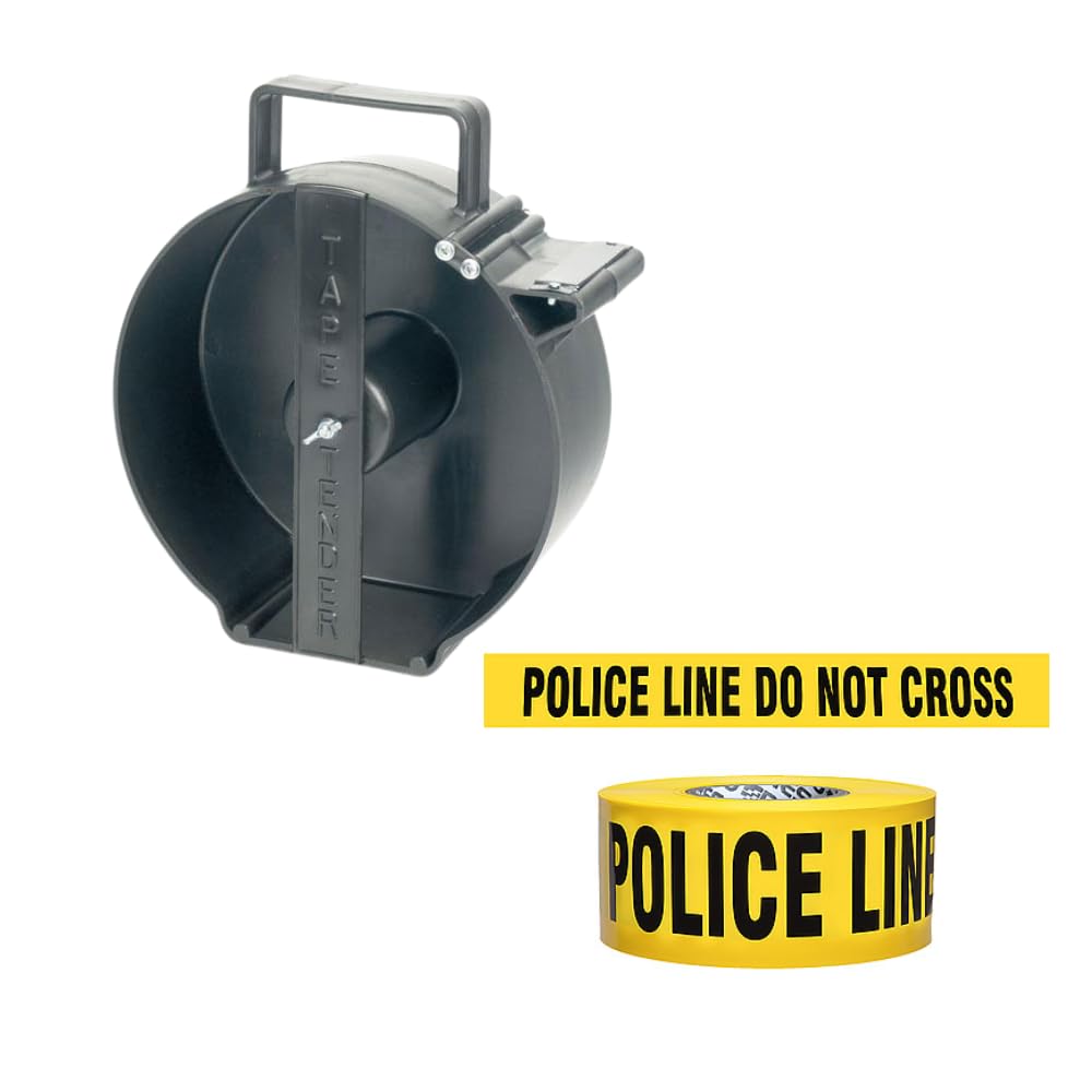 Barricade Tape Dispenser (Police line DO NOT Cross)