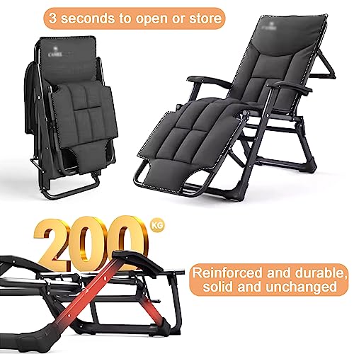 Chaise longue de qualité supérieure pliable pour un bronzage optimal