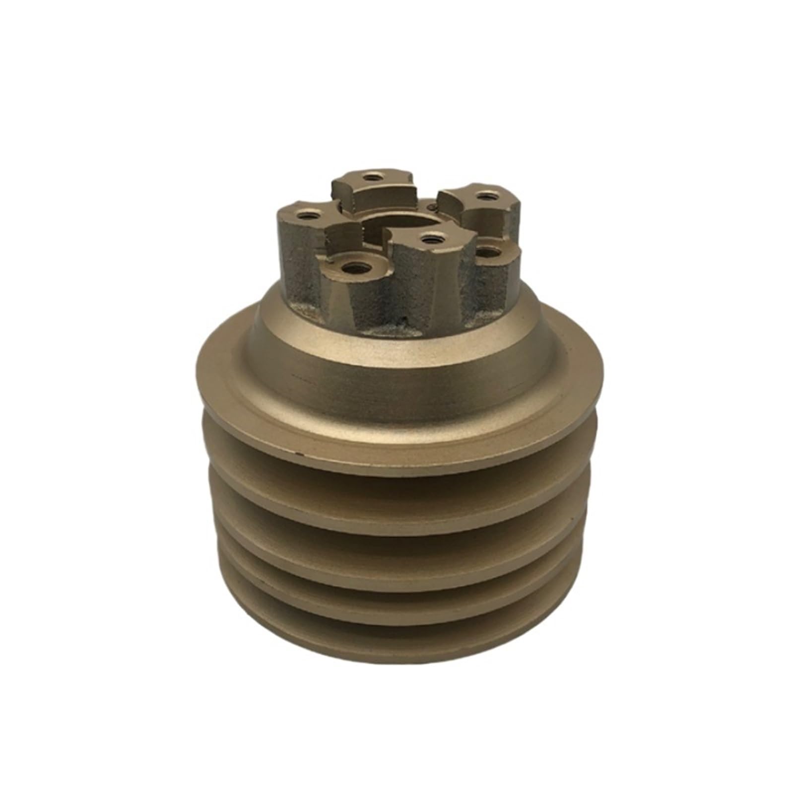 VKvmNYlxx Excavator Accessories Fan Pulley Engine Fan Pulley for 6D22 Make Smaller