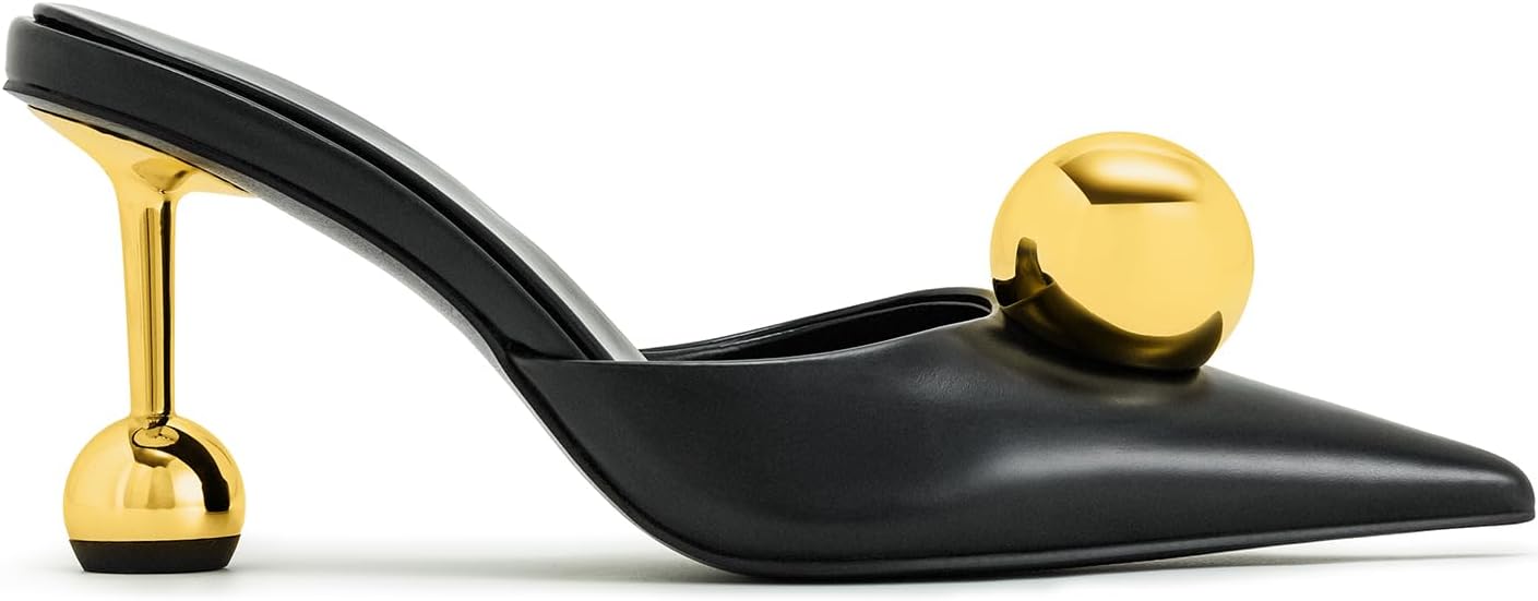 JW PEI Women's Sofia Sphere Heel Mules - Image 2