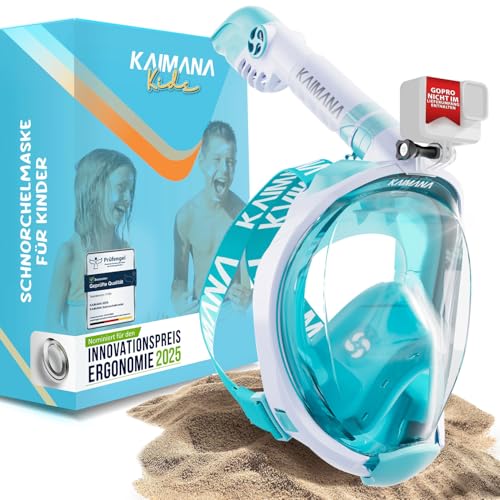 Die Preisgekrönte KAIMANA® Schnorchelmaske Kinder inkl....