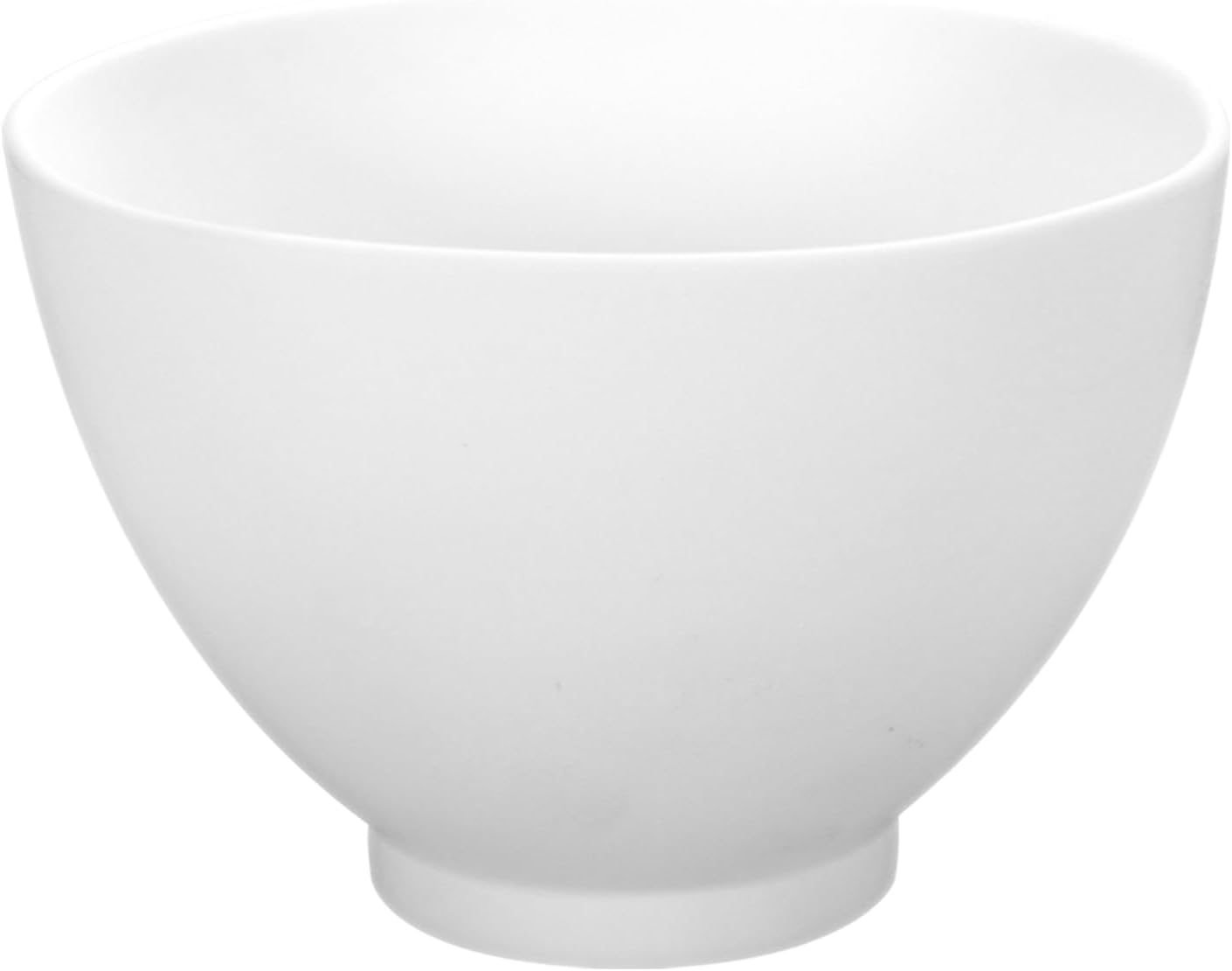 APPEARUS Large Rubber Facial Mask Mixing Bowl, 20 oz / 600ml – Flexible Durable Bowl for Face Mask, Clay Mask, Body Wrap, Spa, Esthetician, DIY Beauty, Dental Stone & Plaster Use (1 Pc) (Large, White)