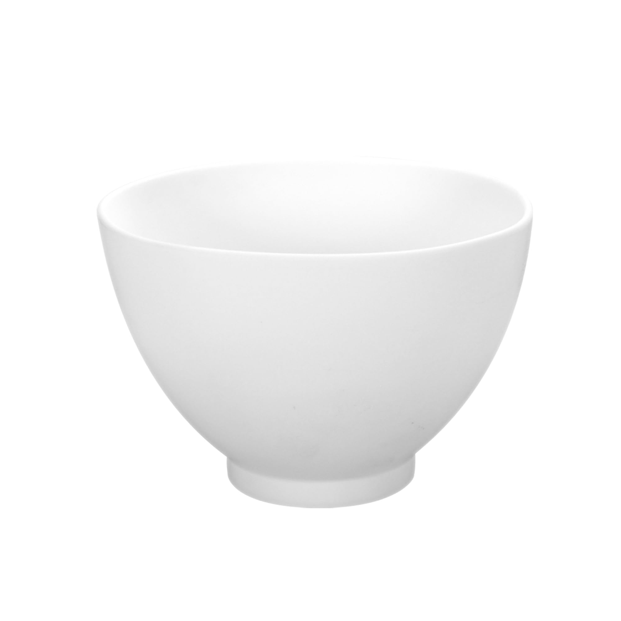 APPEARUS Large Rubber Facial Mask Mixing Bowl, 20 oz / 600ml – Flexible Durable Bowl for Face Mask, Clay Mask, Body Wrap, Spa, Esthetician, DIY Beauty, Dental Stone & Plaster Use (1 Pc) (Large, White)