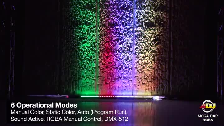 adj Products Mega Bar RGBA LED Lighting : Amazon.com.mx