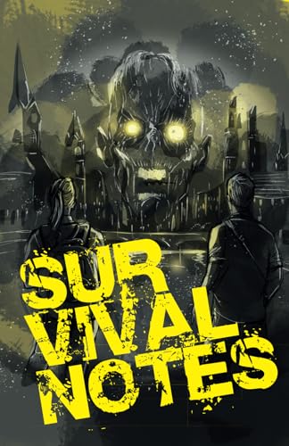 Notizbuch ? Survival Notes: 13 x 20 cm / DIN A5+ Organizer, Tagebuch, Halloween Party-Planer mit Zombie-Motiv / 200 Seiten (dott