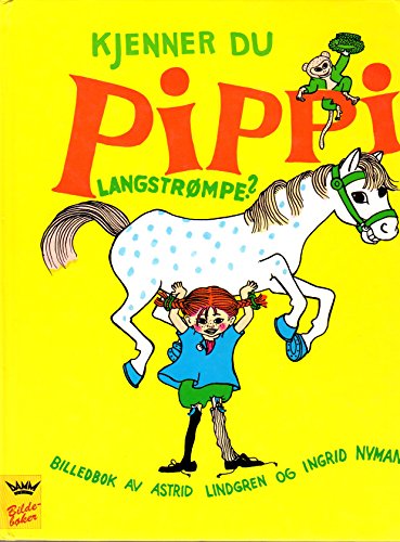 Kjenner Du Pippi Lanstrompe? 8251774861 Book Cover
