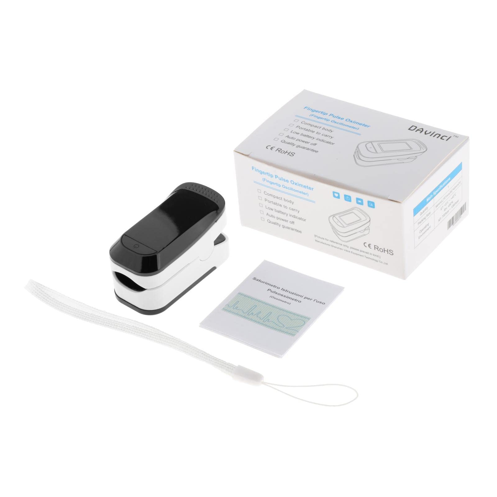 Club Bollywood®Portable LED Finger Tip Oximeter Blood Oxygen Saturation Monitor|Business & Industrial | Healthcare Lab & Life Science |1x Fingertip Oximeter-picture-23