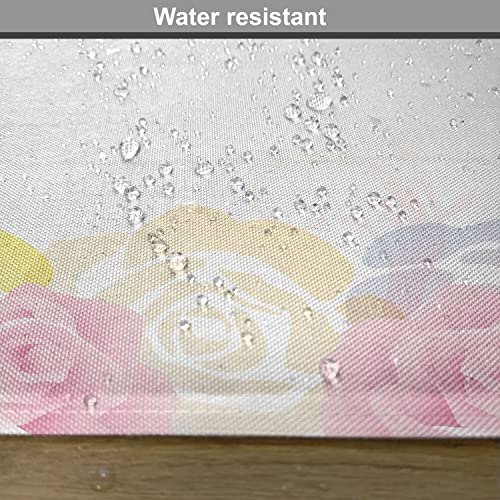 ABAKUHAUS Rosa Tovaglietta Americana Set di 4