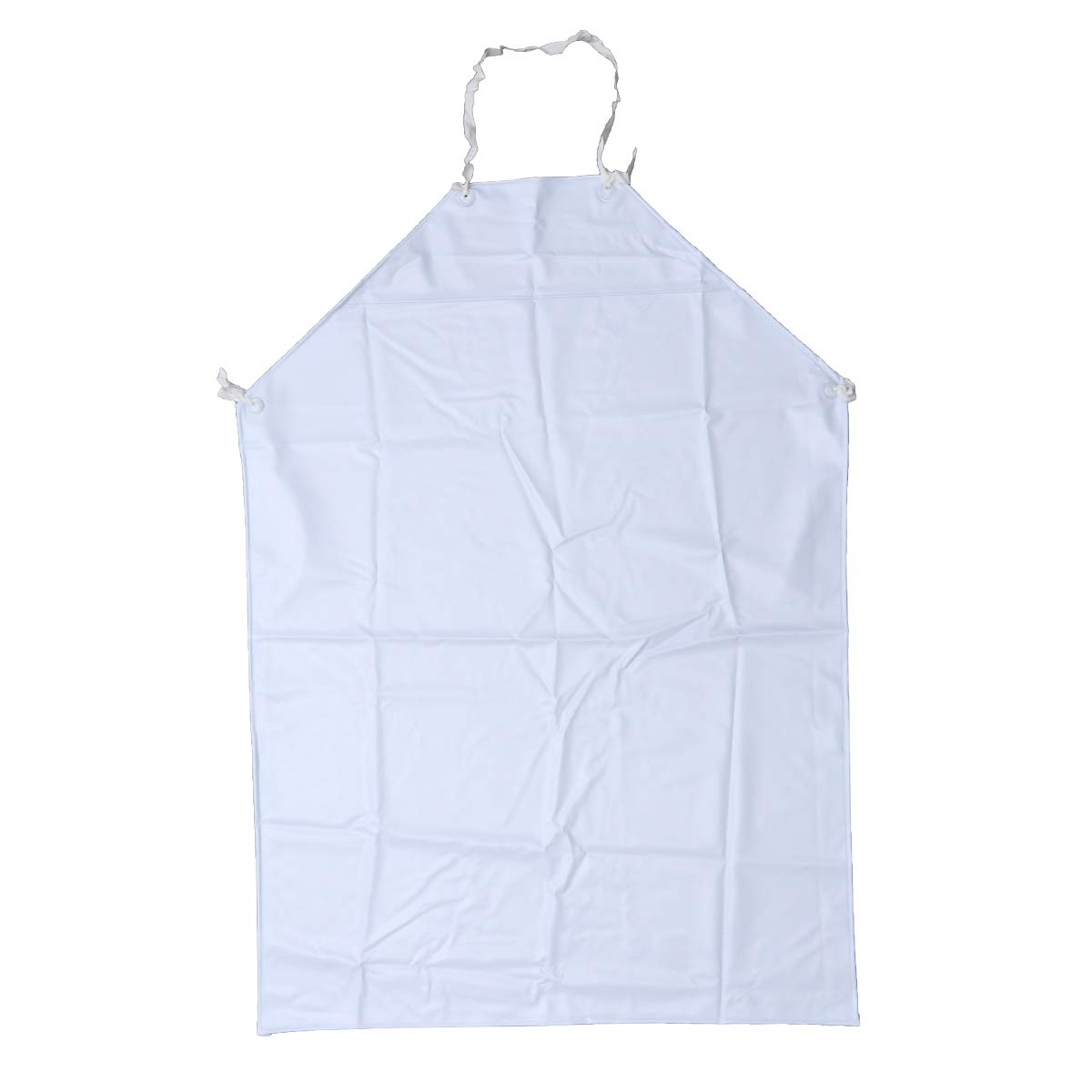 SUPVOX Waterproof Unisex Heavy Duty Apron White Pvc Industrial Kitchen Apron for Butchers Cleaning Carpentry Chemical Resistant Workwear