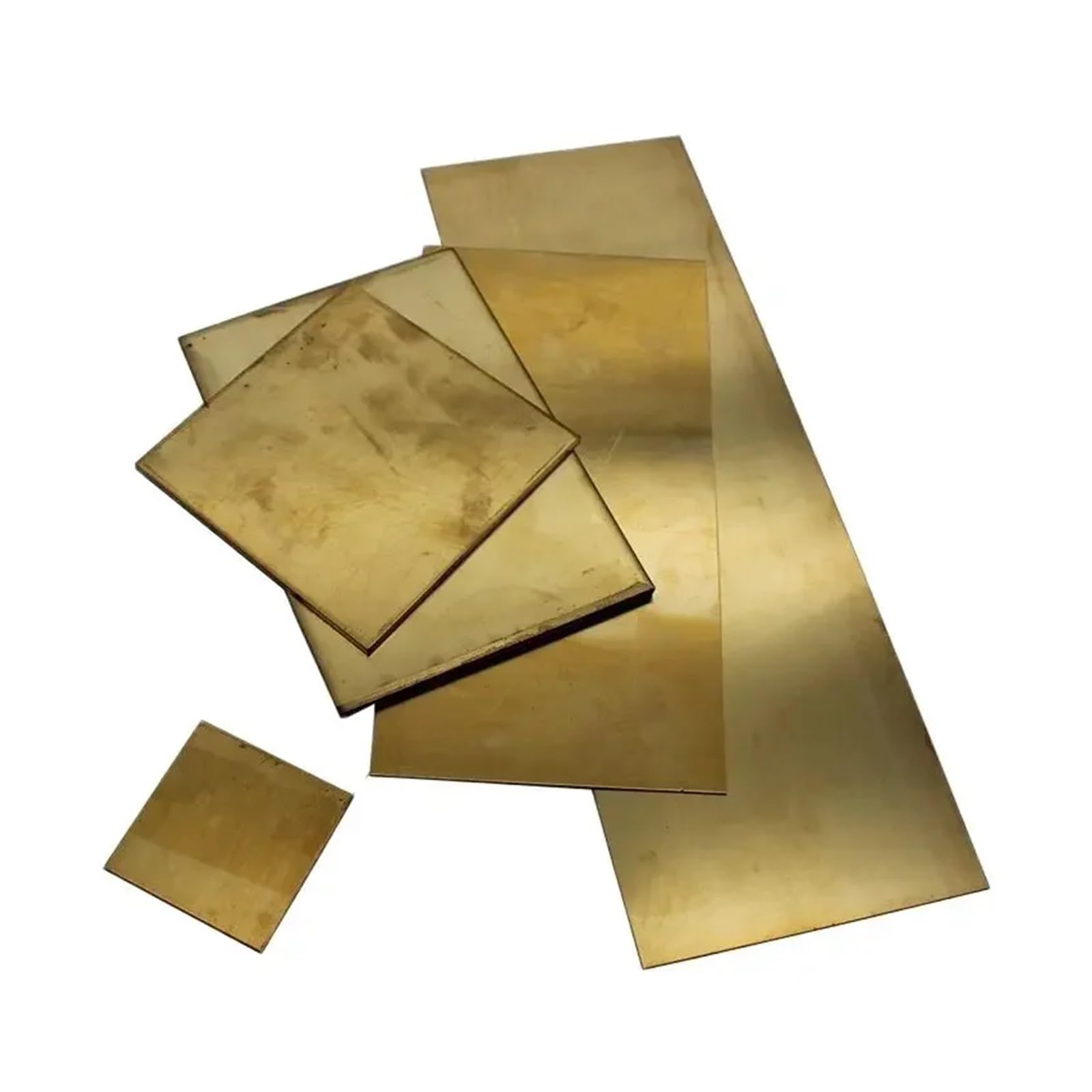 Kupferplatten Messingplatten-Blattpolster 0,5~6 mm(Thickness 5mm,100x200mm 1pc)