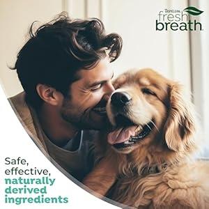 TropiClean Fresh Breath Foam for Dogs & Cats | Cat & Dog Dental Foam| Dog Breath Freshener Foam| Oral Care for Dogs & Cats | Made in The USA | 4.5 oz