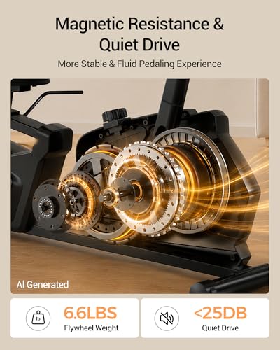 Magnetic Recumbent Bike for Home