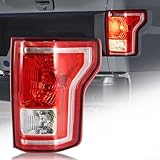 BeamTrack Tail Lights Assembly Compatible with 2015 2016 2017 Ford F-150 Right Passenger Side Rear