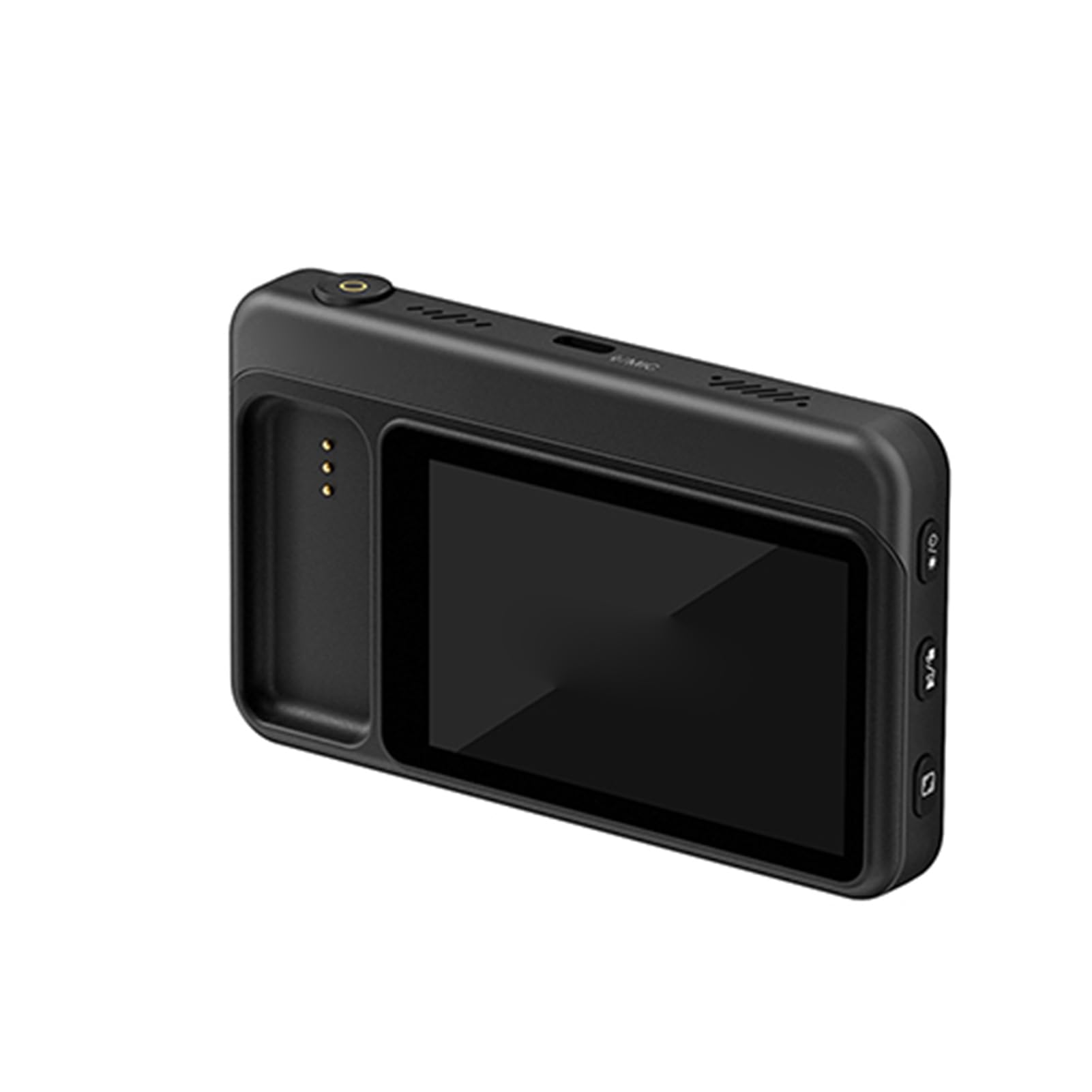 Fockety Monitor Magnetico da 3,1 Pollici, Schermo Wireless con (BLACK) | Monitor della fotocamera posteriore con telecomando Bluetooth, anteprima 4K per Vlog in streaming live