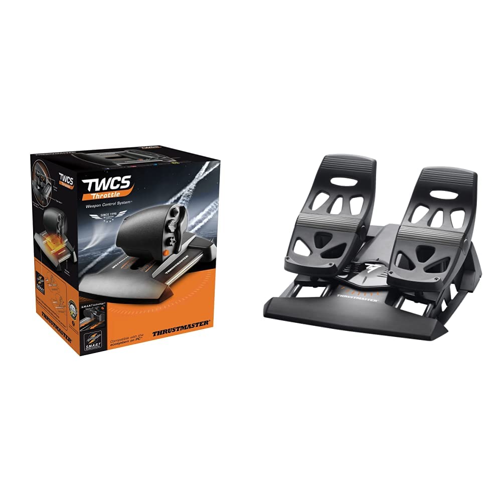 その他 Thrustmaster TFRP T.Flight Rudder Pedals T.Flight Rudder Pedals - Civil aviation, Flight Simulation