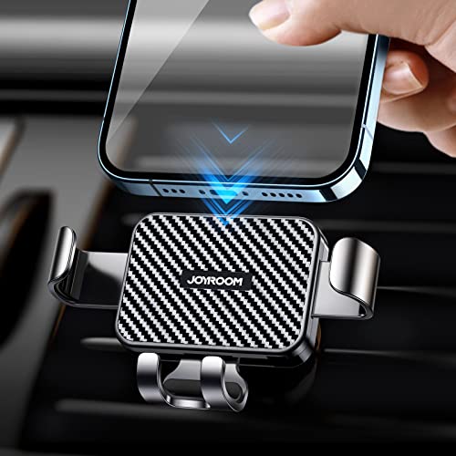 Car Phone Holder Vent Gravity Phone Mount for Car Vent Auto-Clamping Car Phone Vent Mount Hands-Free Cell Phone Vent Mount Compatible with All 4.5'' to 6.8'' Smartphones